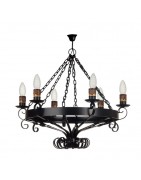 Productos y accesorios de iluminación en forja